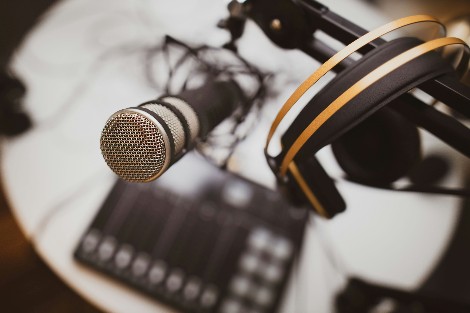 Podcast equipment